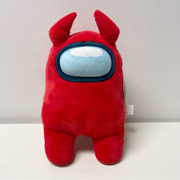 Among Us Red Crewmate Plush 12" - Picture 3 of 4